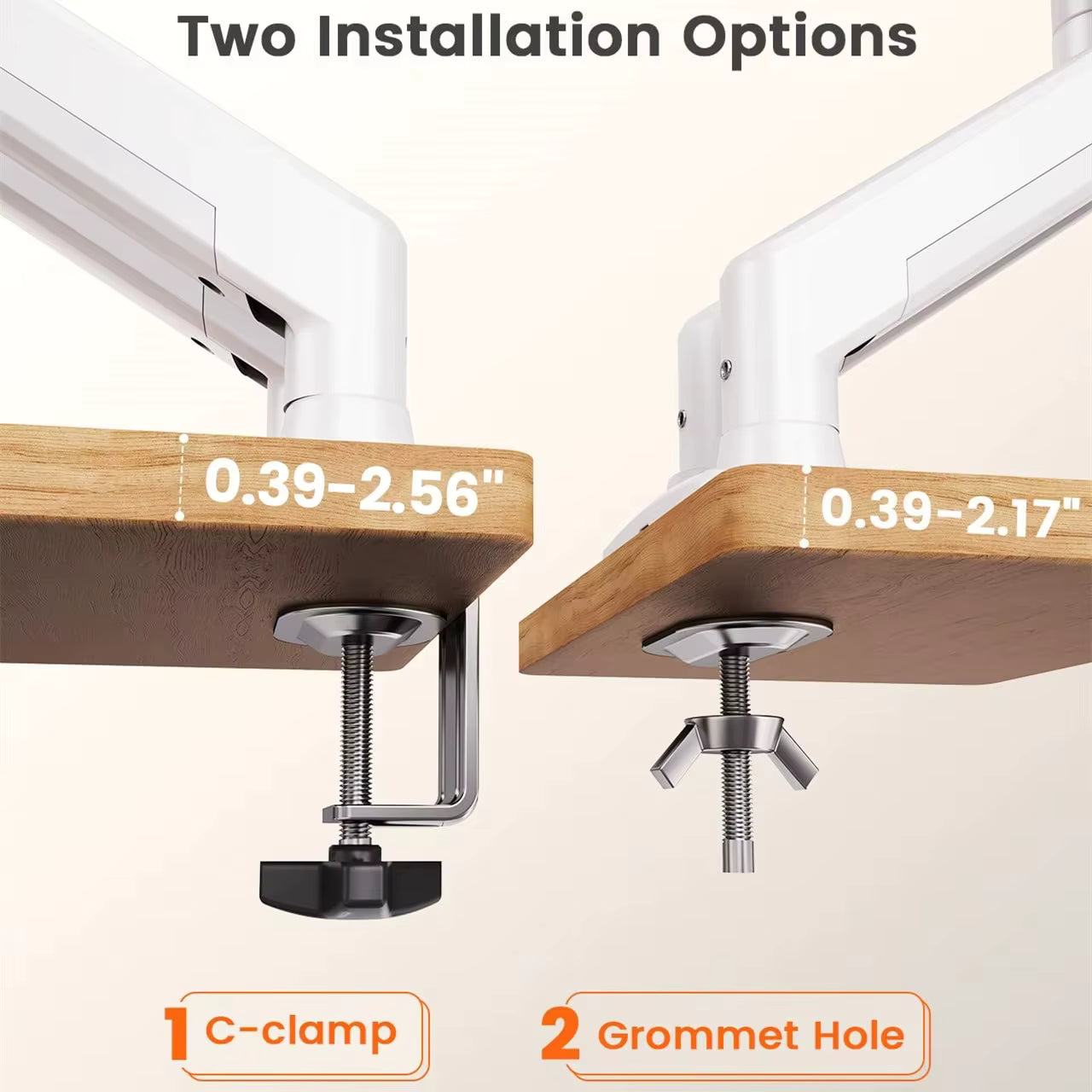 Double support écran PC | Ergonomique