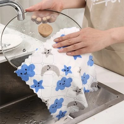Lingette microfibre