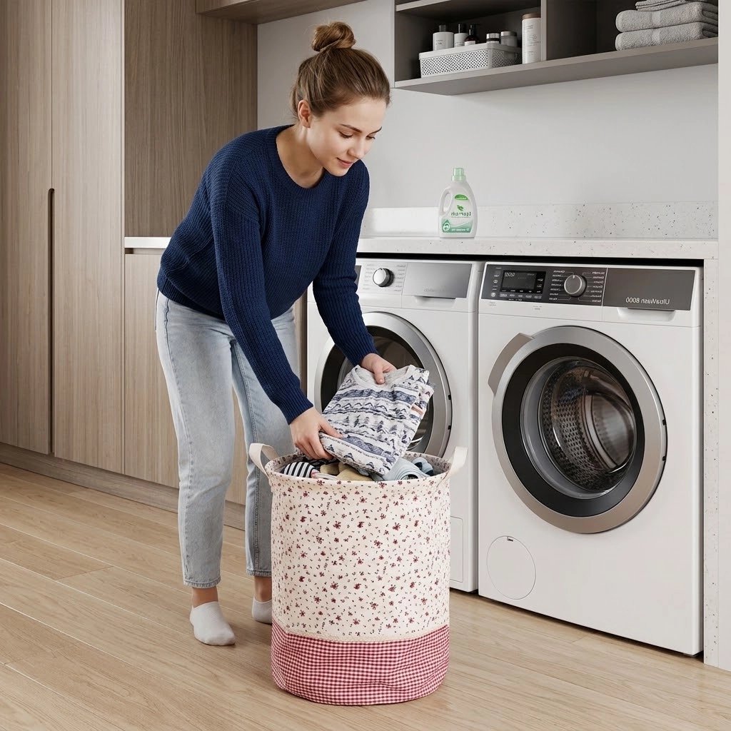 Panier à linge sale pratique