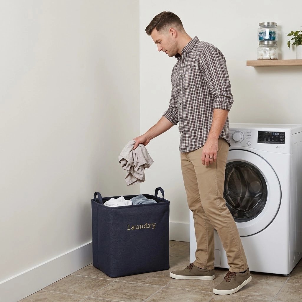 Panier à linge sale pratique