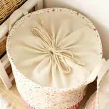 panier à linge fermeture à cordon