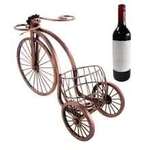 Porte bouteille vin | Tricycle rétro
