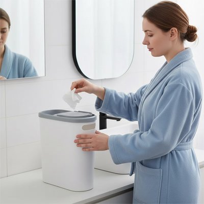 Poubelle WC