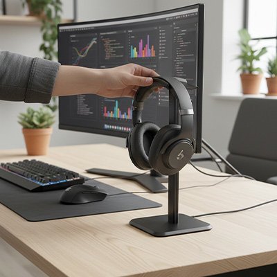 Support casque 
