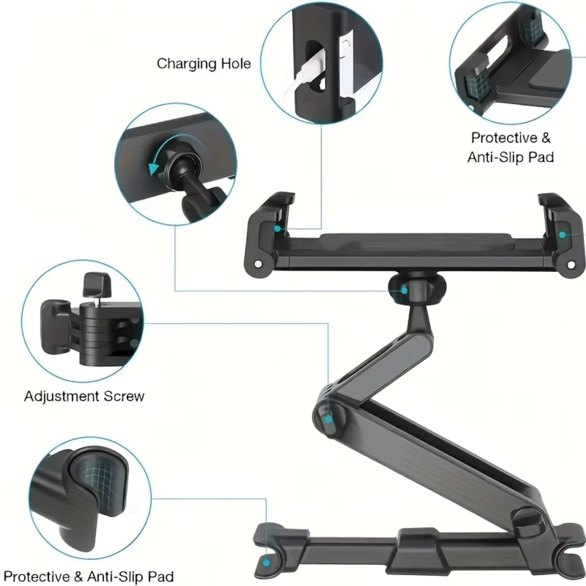 Support tablette pour auto | Ultra-ajustable